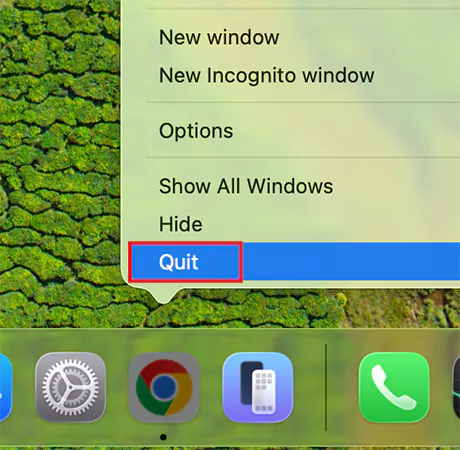 Close unnecessary apps