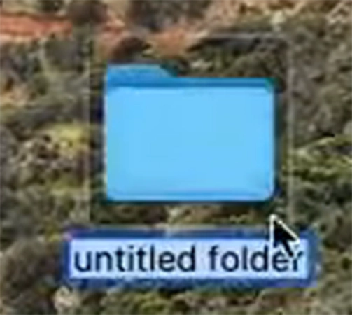 New Folder create