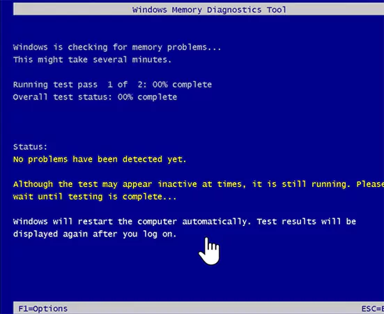 Scan under process