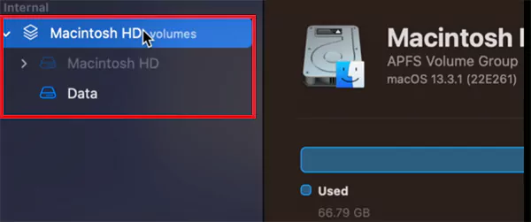 Select the SD Cards