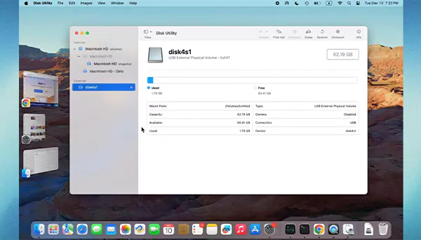 Select the SD card