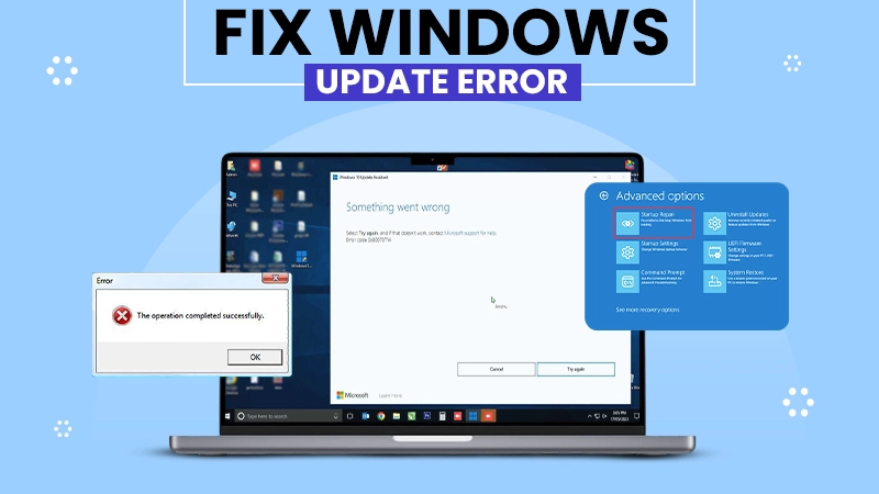 fix windows update error
