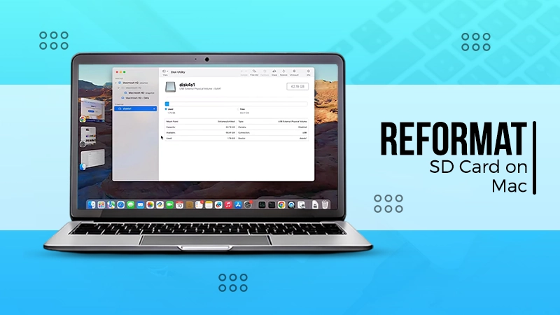 reformat an sd card on mac