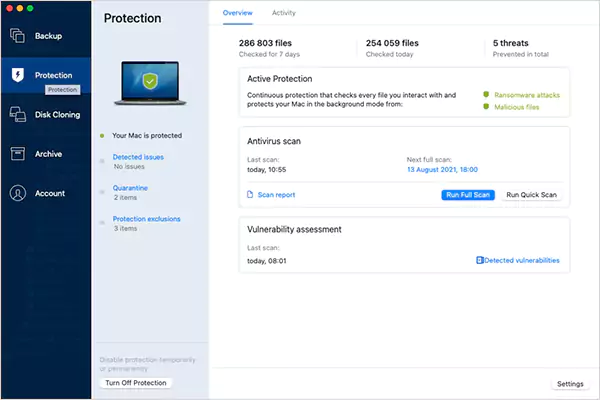 Acronis Cyber Protect Home Office