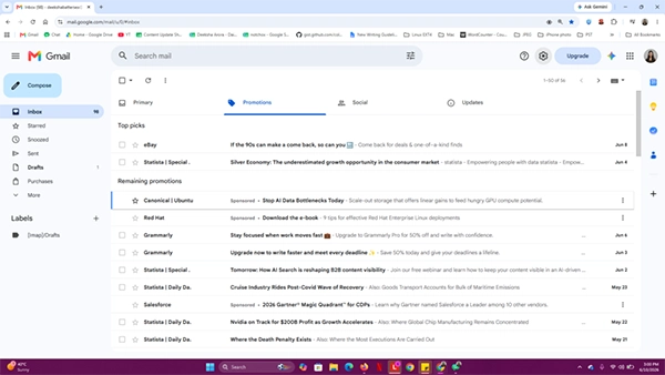 Open Gmail
