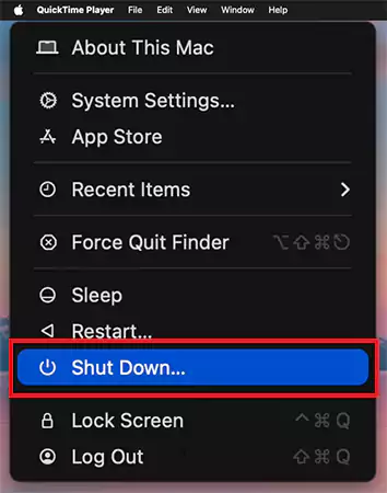 Shut Down Mac