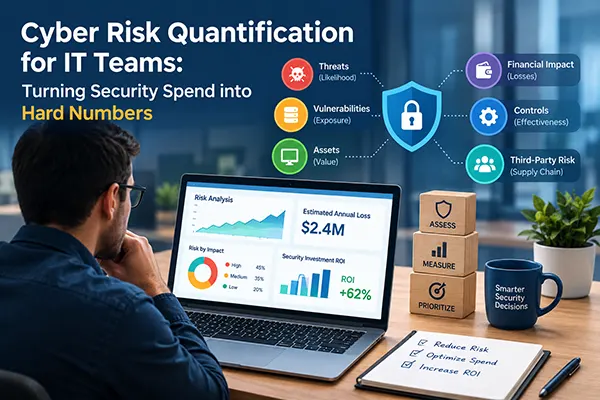 CRQ risk for IT displayed in dashboard–aspects to keep in mind.