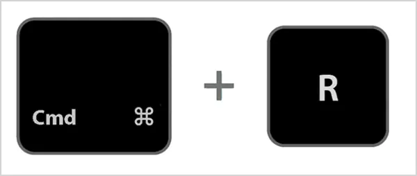 Command R shortcut