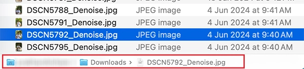 File Path Bar
