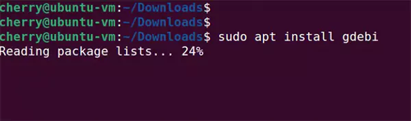 Install GDebi