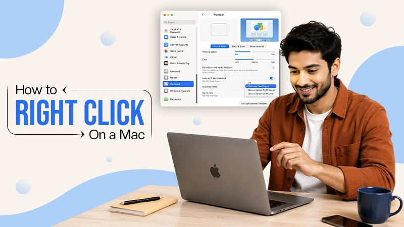 Right click on a Mac
