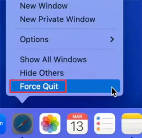 Select Force Quitt