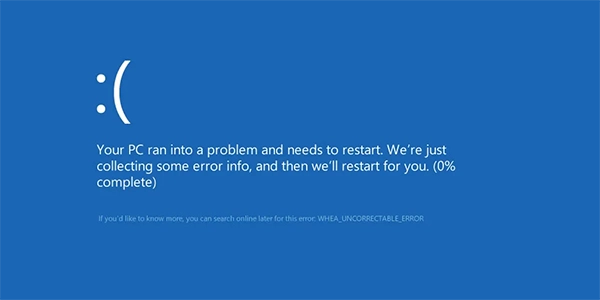 WHEA_UNCORRECTABLE_ERROR