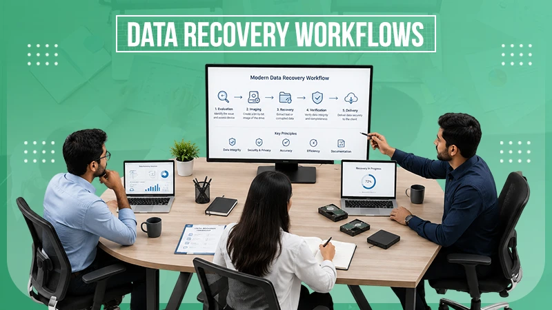modern data recovery workflow