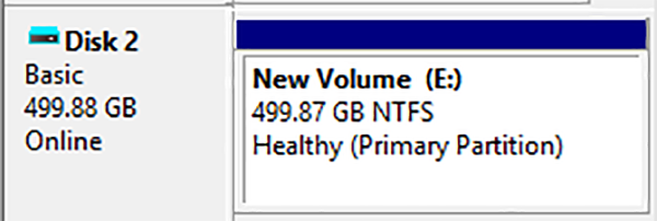 Bring an Offline Disk Online