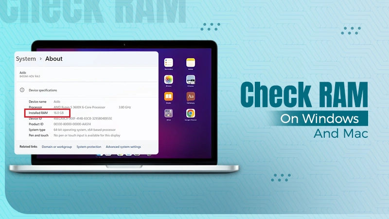 check how much ram you have