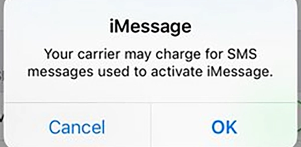 Carrier may incur charge warning