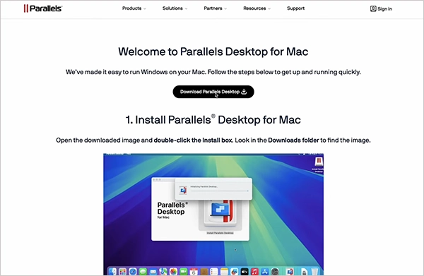 Install Parallels Desktop