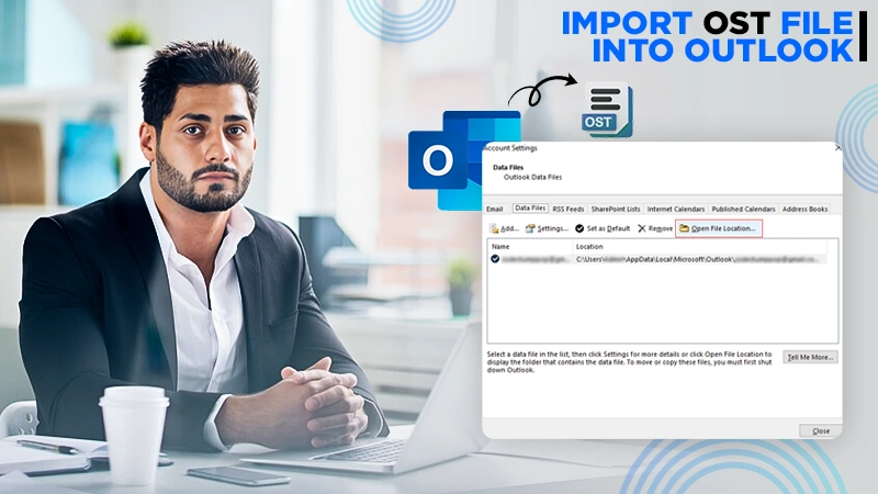 import ost file into outlook