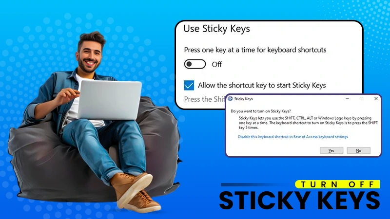 turn off sticky keys