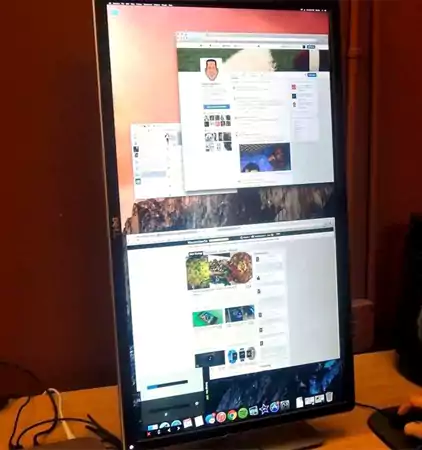 Computer screen rotation