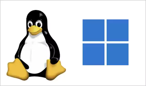 Linux and Windows logo