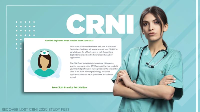 Recover Lost CRNI 2025 Study Files