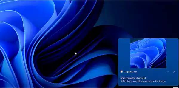 Use Windows plus Shift plus S key