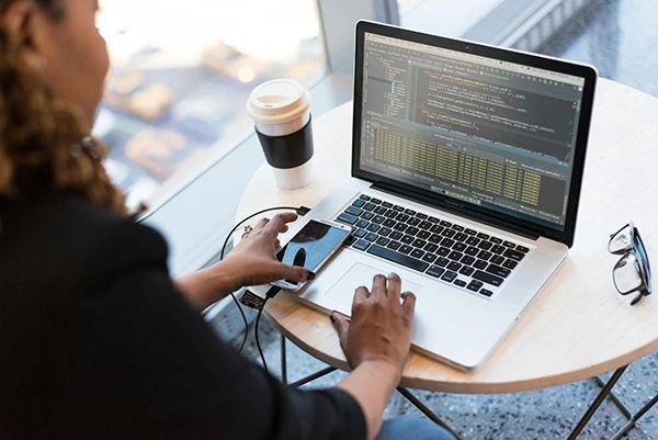 black-and-silver-laptop