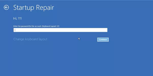 Log in as administrator