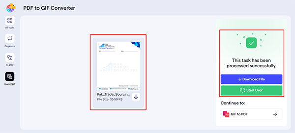 PDF to GIF
