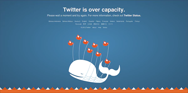 Custom Twitter Error Message