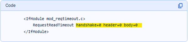 Disabling HTTP Server Modules