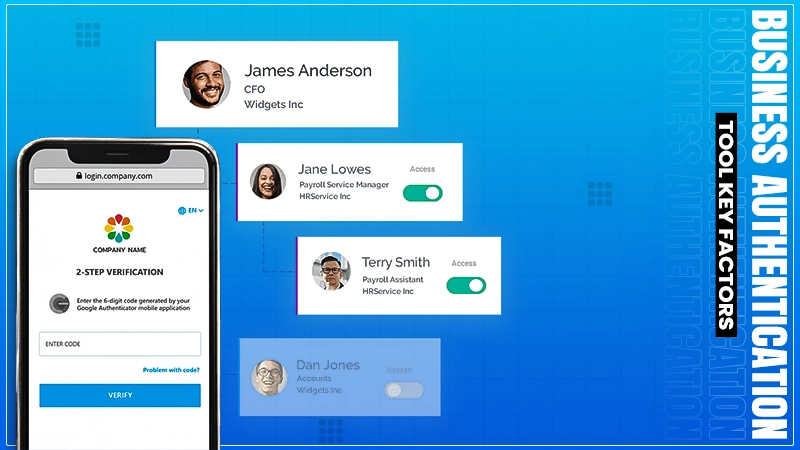 business authentication tool key factors