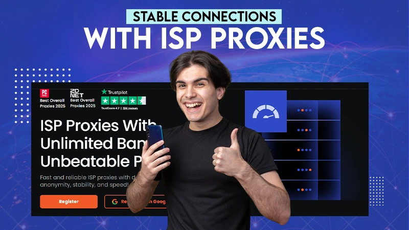 stable connections with isp proxies