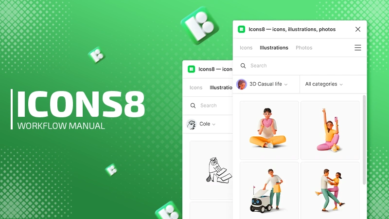 Icons8 Workflow Manual