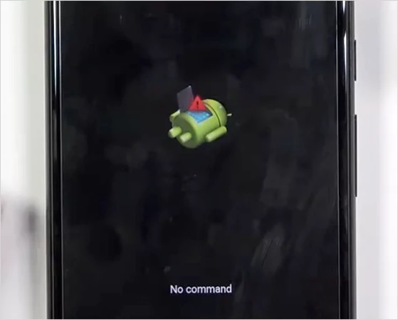 No command screen on Pixel