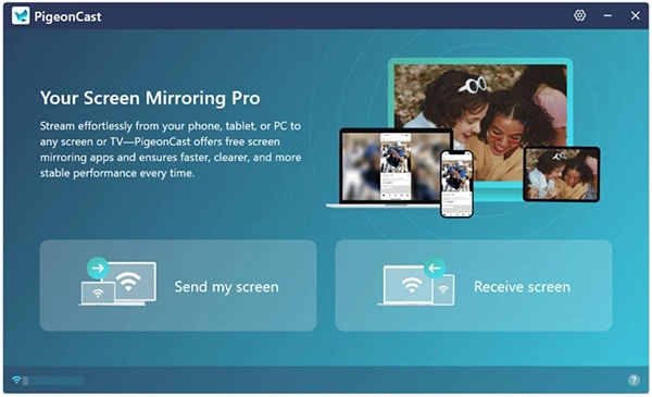 set up PigeonCast on a Windows computer