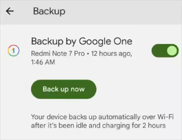 Check your last backup