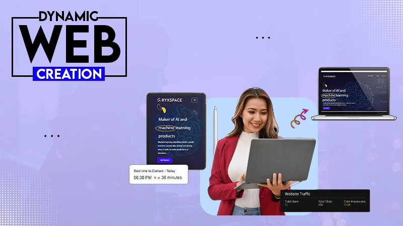 Dynamic web creation