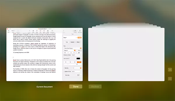Explore all previous versions