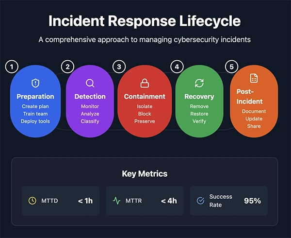 Incident response lifecycles. 