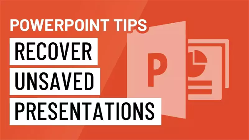 d-Recover Unsaved PowerPoint Files