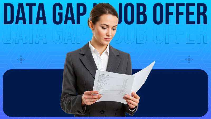 Data Gap in Job Offer