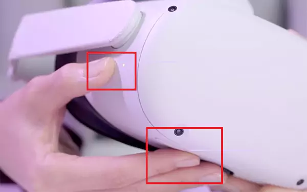 Hold the power and volume down buttons together