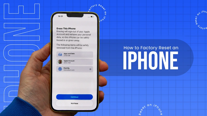 How to Factory Reset an iPhone