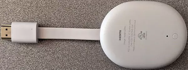 Look at the back of your Chromecast