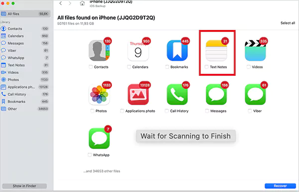 Preview the notes and select the one you want