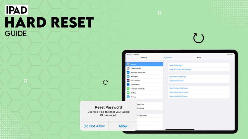 ipad hard reset guide