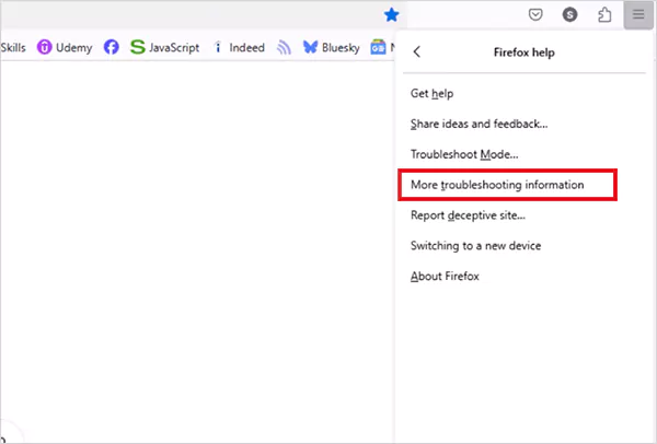 Help More troubleshooting information